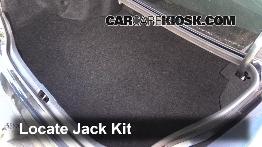 2012 Toyota Camry LE 2.5L 4 Cyl. Tires & Wheels Change a Flat Tire